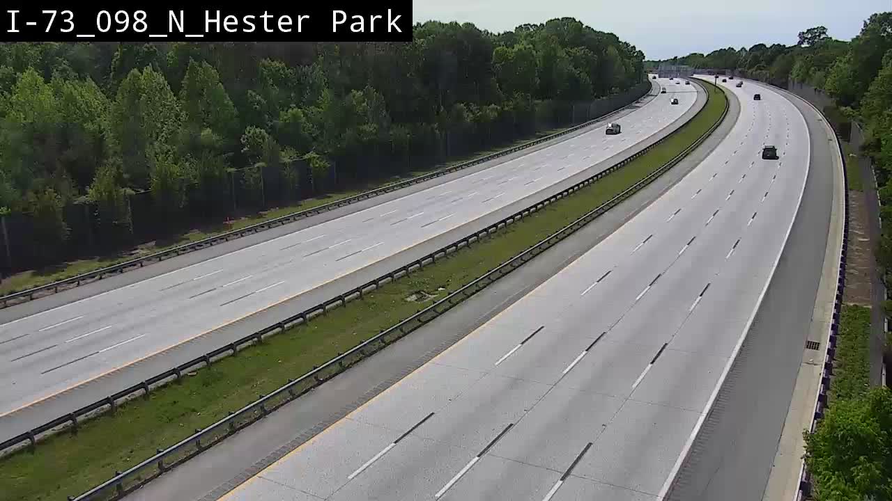 I-73 at Hester Park Rd