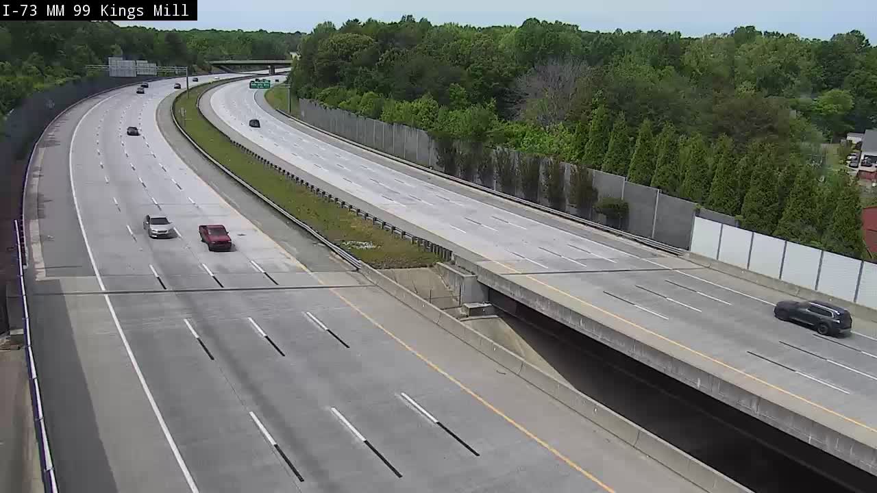 I-73 at Kings Mill Rd